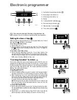 Preview for 6 page of Zanussi BUILT IN OVEN ZBF 360 Instruction Booklet