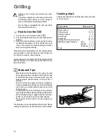 Preview for 12 page of Zanussi BUILT IN OVEN ZBF 360 Instruction Booklet