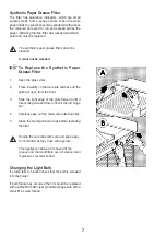 Preview for 7 page of Zanussi CH 250 Instruction Booklet