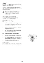 Preview for 13 page of Zanussi CH 250 Instruction Booklet