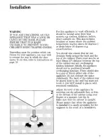 Preview for 7 page of Zanussi DF45 Use And Care Instructions Manual