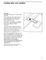 Preview for 15 page of Zanussi DF45 Use And Care Instructions Manual