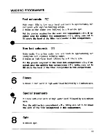 Preview for 11 page of Zanussi DL6 HC Use And Care Manual