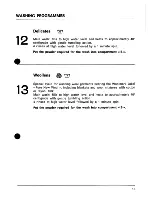 Preview for 13 page of Zanussi DL6 HC Use And Care Manual