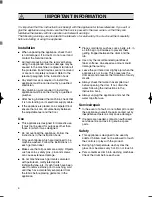 Preview for 4 page of Zanussi F503 Instruction Booklet