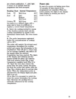 Preview for 13 page of Zanussi FBI 533 Instructions For The Use And Care