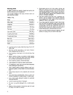 Preview for 8 page of Zanussi FL1282 Instruction Booklet