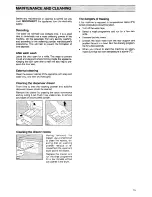 Preview for 15 page of Zanussi FL1282 Instruction Booklet