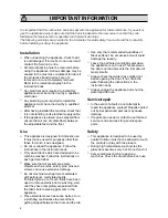 Preview for 4 page of Zanussi FLS624 Instruction Booklet