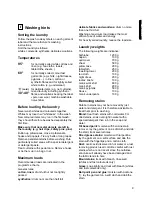 Preview for 9 page of Zanussi FLS624 Instruction Booklet