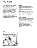 Preview for 10 page of Zanussi FM 11 B Use And Care Instructions Manual