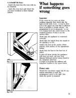 Preview for 17 page of Zanussi FM 15 Use And Care Instructions Manual