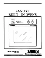 Zanussi FM 5230 User Manual preview