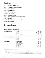 Preview for 2 page of Zanussi FM 5230 User Manual