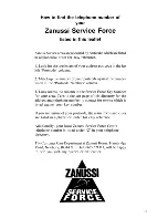 Preview for 15 page of Zanussi FM 5230 User Manual