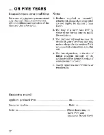 Preview for 22 page of Zanussi FM 5230 User Manual