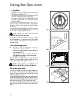 Preview for 6 page of Zanussi Gas and mixed fuel cookers Instruction Booklet