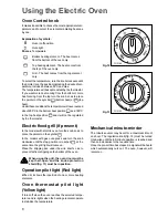 Preview for 8 page of Zanussi Gas and mixed fuel cookers Instruction Booklet