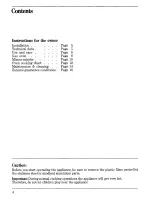 Preview for 4 page of Zanussi GC 18 G Instructions For Use And Care Manual