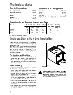 Preview for 13 page of Zanussi Mixed Fuel Cookers Instruction Booklet