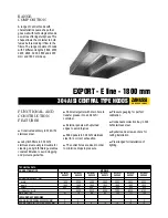 Zanussi Professional Export 642013 Specifications preview