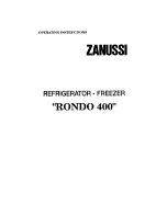 Preview for 1 page of Zanussi Rondo 400 Operating Instructions Manual