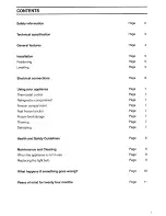 Preview for 2 page of Zanussi Rondo 400 Operating Instructions Manual