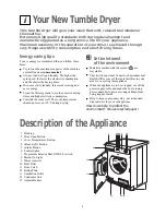 Preview for 4 page of Zanussi TCS 584 EW Instruction Booklet