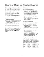 Preview for 12 page of Zanussi TCS 584 EW Instruction Booklet