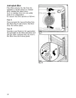 Preview for 16 page of Zanussi VC19M Instructions For The Use And Care