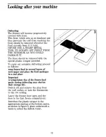 Preview for 12 page of Zanussi VF 45 Instructions For The Use And Care