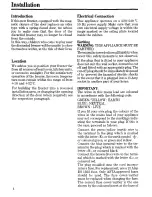 Preview for 4 page of Zanussi VFi 42 Instructions For Use Manual