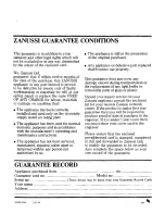 Preview for 16 page of Zanussi VFi 42 Instructions For Use Manual