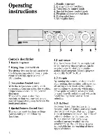 Preview for 6 page of Zanussi WD 2290 Instructions For Use And Care Manual