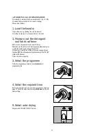 Preview for 13 page of Zanussi WDS 1183 W Instruction Booklet