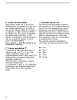 Preview for 14 page of Zanussi WDT 1061/A Instructions For Use And Care Manual