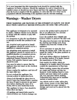 Preview for 2 page of Zanussi WDT 1065/A Instructions For Use And Care Manual