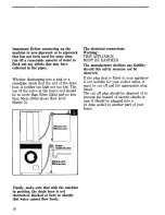 Preview for 10 page of Zanussi WDT 1065/A Instructions For Use And Care Manual