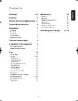 Preview for 3 page of Zanussi WE1200 User Manual