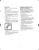 Preview for 22 page of Zanussi WE1200 User Manual