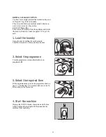 Preview for 11 page of Zanussi WJS 1197 W Instruction Booklet