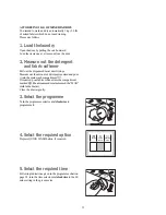 Preview for 13 page of Zanussi WJS 1197 W Instruction Booklet