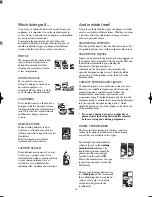 Preview for 16 page of Zanussi WJS 1265 W Instruction Booklet