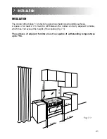 Preview for 21 page of Zanussi Z 9060 XOS Instructions For Use And Installation Instructions