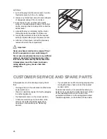 Preview for 11 page of Zanussi ZA 3 PS Instruction Booklet