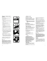 Preview for 5 page of Zanussi ZA 32 S4 Instruction Booklet