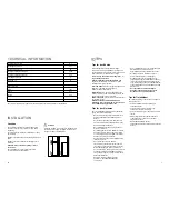 Preview for 7 page of Zanussi ZA 32 S4 Instruction Booklet