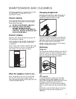 Preview for 9 page of Zanussi ZA 33 S Instruction Booklet