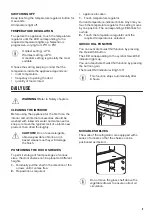 Preview for 5 page of Zanussi ZBA32050SV User Manual