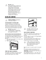 Preview for 5 page of Zanussi ZBB28441SA User Manual